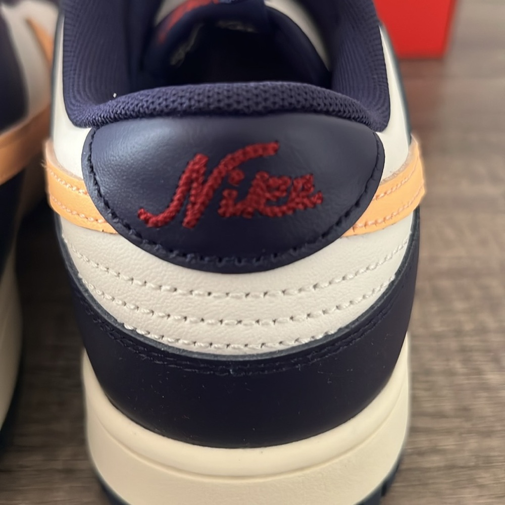 Nike Dunk Low Retro - From Nike To You Midnight Navy - DS - Men’s Size 9 - Picture 8 of 10